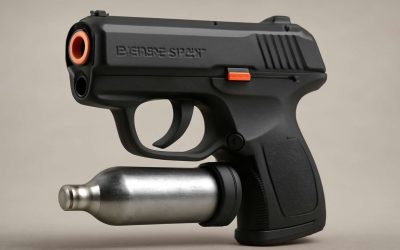 Ultimate Self-Defense: Powerful Pepper Spray Gun with CO2 for Safety and Precision