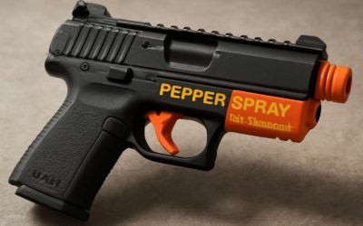 Unleash Powerful Defense with the Ultimate Pepper Spray Airsoft Gun for Realistic Safety!