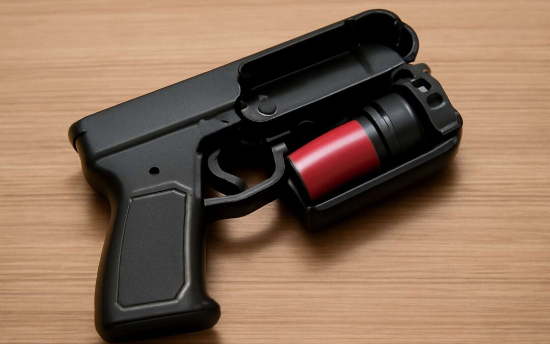 Limited stock: pepper spray gun open now—get yours today.