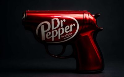 Quirky marketing hit: dr pepper gun can craze sparks memes.