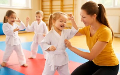 Fun, safe lessons: self defence classes for 4 year olds boost confidence and safety