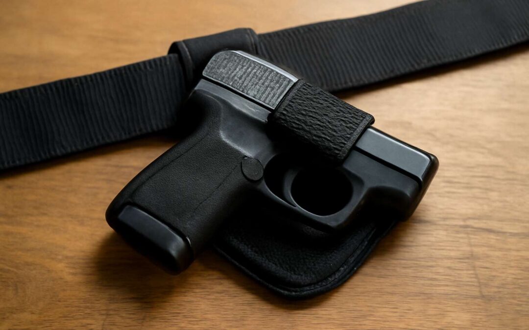 Stay Ready: pepper spray gun with holster for fast, discreet protection