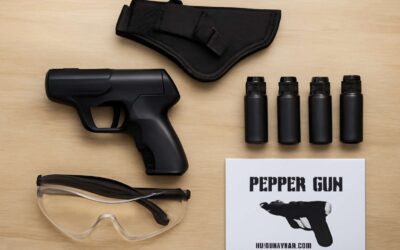 Discover the pepper gun kit: compact self-defense for everyday safety