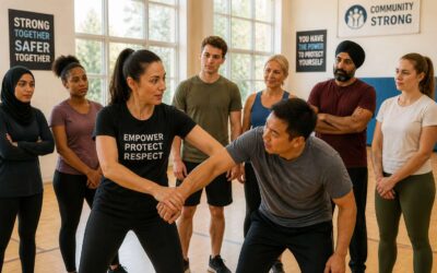 Self defence volunteer: teach skills, build safer communities.