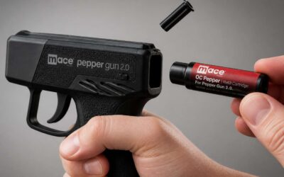 Mace pepper gun 2.0 refills keep you safe, no recharging needed.