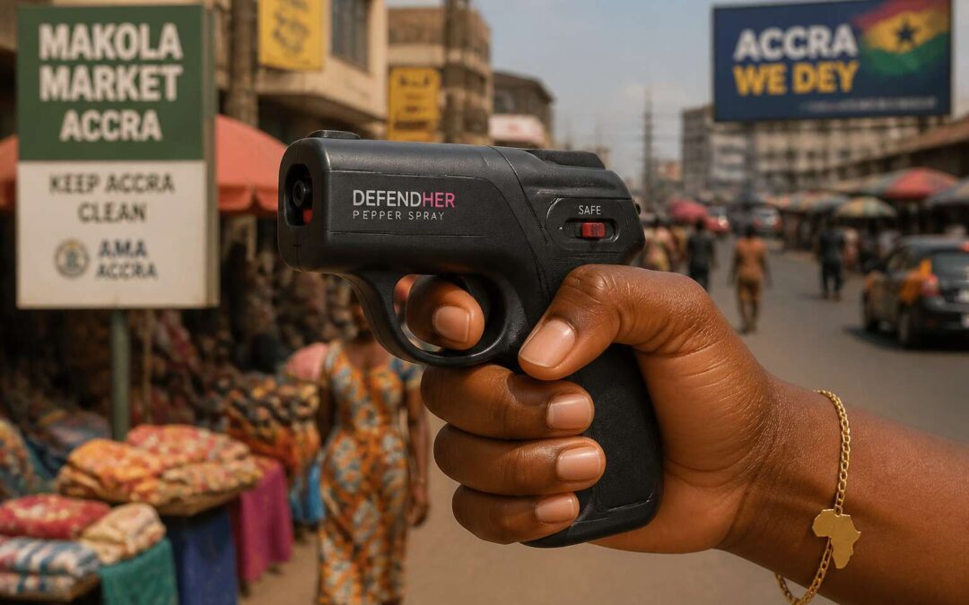 Get pepper spray gun ghana for self defense and personal safety.