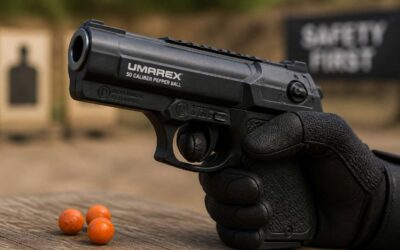 Choose the Umarex 50 cal pepper ball gun for non lethal self defense.